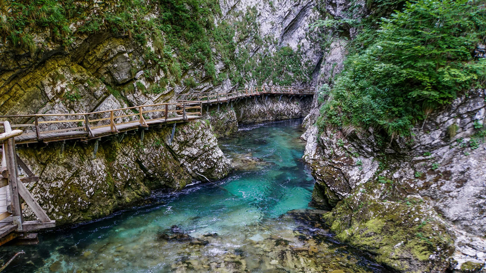 Vintgar kloof Slovenië
