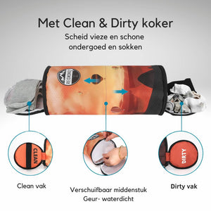 Packing Cubes Clean & Dirty Compress-It