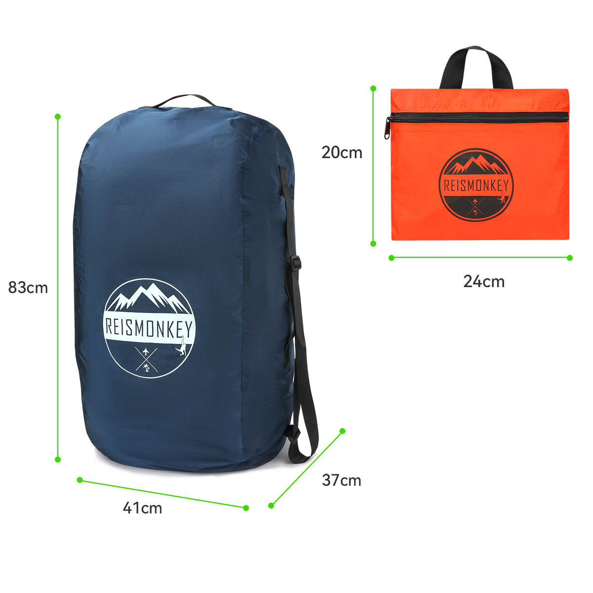 Flightbag voor backpack