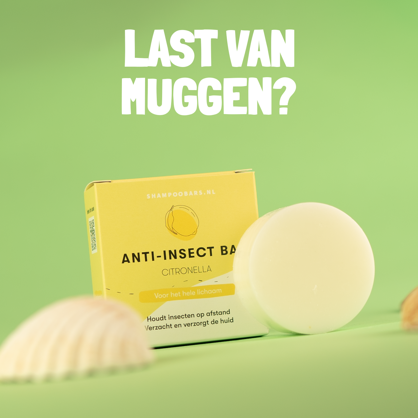 Anti insect Bar | 100% vegan, palmolie en plasticvrij