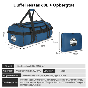 Opvouwbare reistas