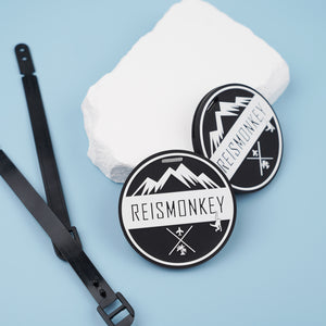 Reismonkey kofferlabel