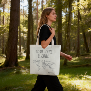 Katoenen tas 'Colour your world'