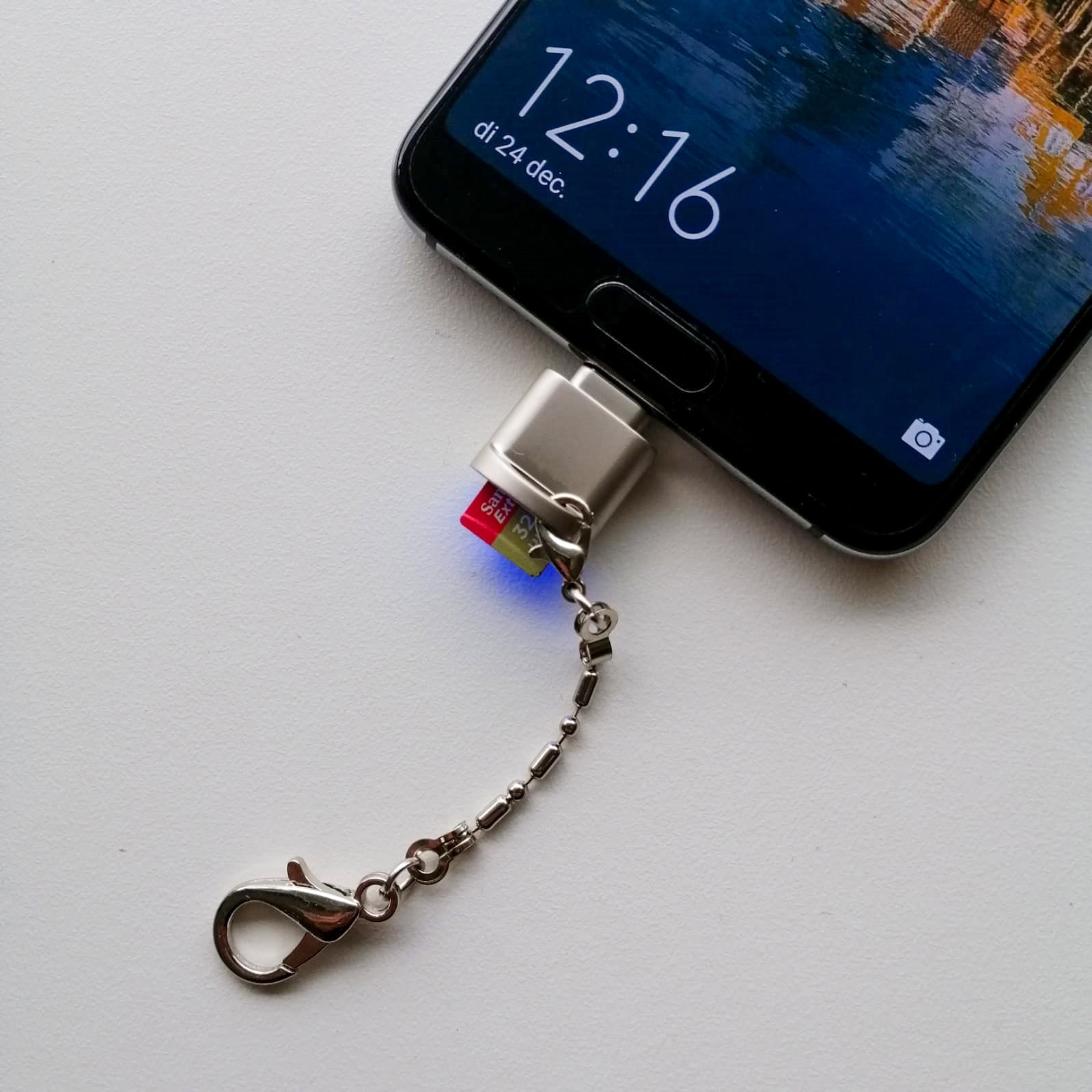 Micro SD kaartlezer - USB C | Morgen huis